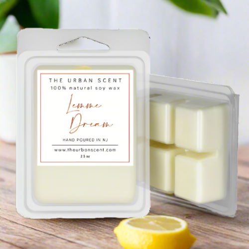 The Urban Scent, Lemme Dream wax melt (Lime and Lemongrass scented)