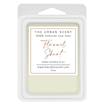 Load image into Gallery viewer, Flannel Shirt scented soy wax melts , hand poured - The Urban Scent
