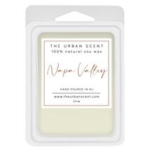Load image into Gallery viewer, The Urban Scent 100% natural Napa Valley scented wax melts. 2.5 oz Hand poured in NJ soy