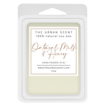 Load image into Gallery viewer, The Urban Scent 100% natural Oatmeal, Milk & Honey scented wax melts. 2.5 oz Hand poured in NJ soy