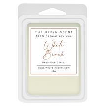 Load image into Gallery viewer, White Birch scented soy wax melts , hand poured - The Urban Scent