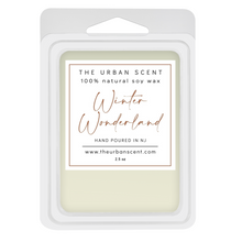 Load image into Gallery viewer, The Urban Scent 100% natural Winter Wonderland scented wax melts. 2.5 oz Hand poured in NJ soy