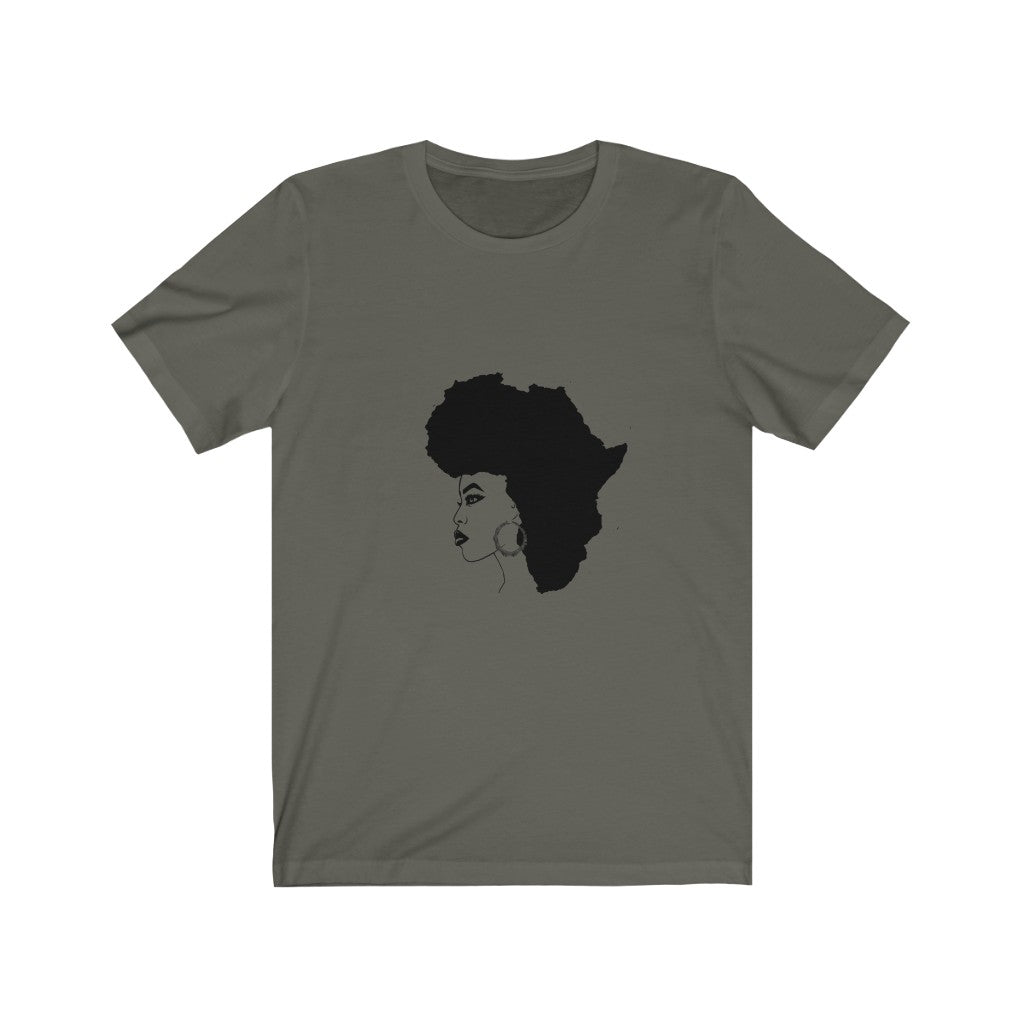 Africa short sleeve green tee shirt - The Urban Scent