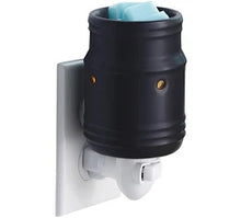 Load image into Gallery viewer, black plug in soy tart wax warmer - The Urban Scent