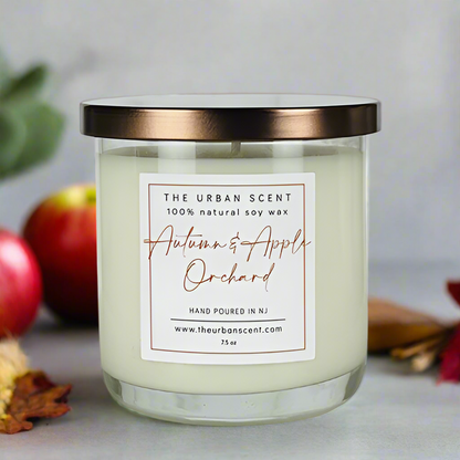 The Urban Scent Autumn Apple Orchard scented soy candle