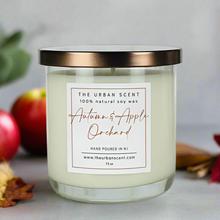 Load image into Gallery viewer, The Urban Scent Autumn Apple Orchard scented soy candle
