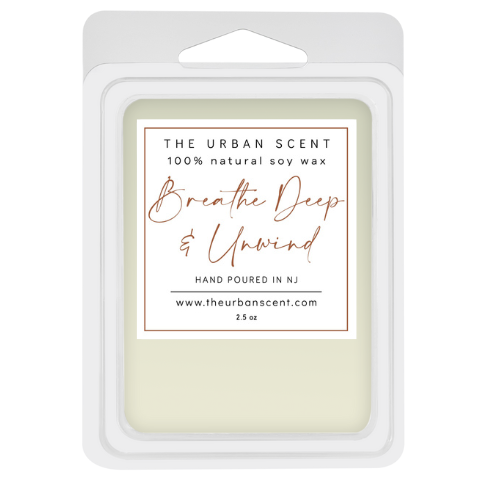 Breathe Deep & Unwind Eucalyptus & Spearmint soy scented wax melt - The Urban Scent
