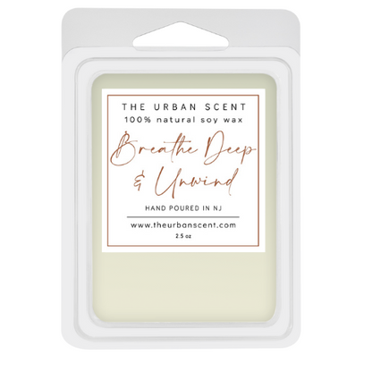 Breathe Deep & Unwind Eucalyptus & Spearmint soy scented wax melt - The Urban Scent
