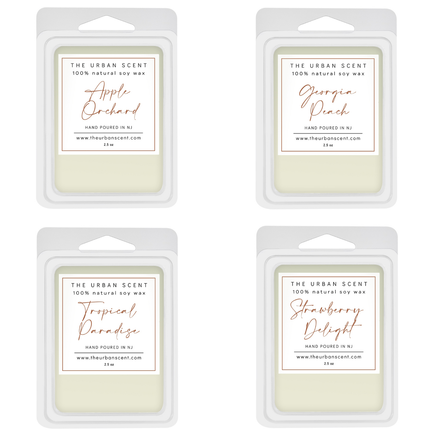 Fruity Scented Wax Melt Set (4 Pack)