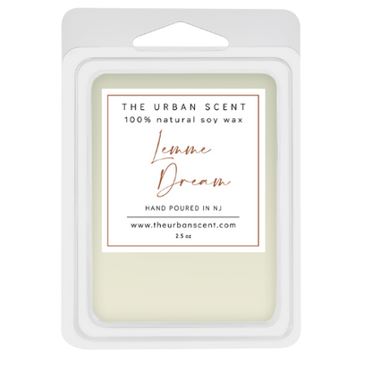Lemme Dream, Lemongrass & Lime soy scented wax melt - The Urban Scent