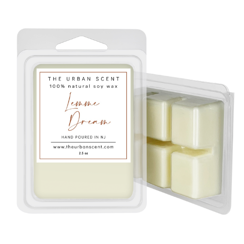Lemme Dream, Lemongrass & Lime soy scented wax melt - The Urban Scent