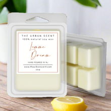 Load image into Gallery viewer, The Urban Scent, Lemme Dream wax melt (Lime and Lemongrass scented)
