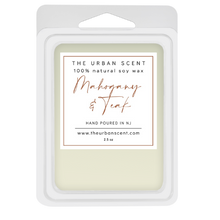 Load image into Gallery viewer, The Urban Scent 100% natural Mahogany Teakwood scented wax melts. 2.5 oz Hand poured in NJ soy
