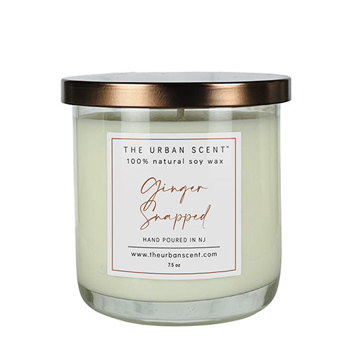 Ginger Snapped soy candle by The Urban Scent