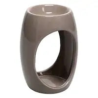 brown modern soy wax tart warmer - The Urban Scent