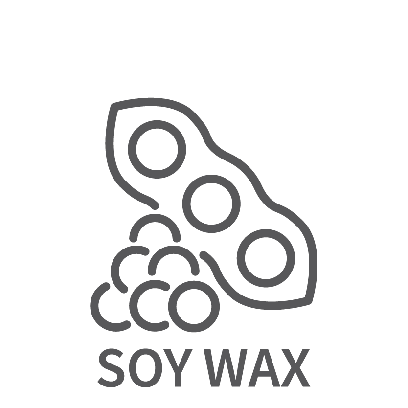 The Urban Scent hand-poured natural soy wax candle for clean sustainable burning.