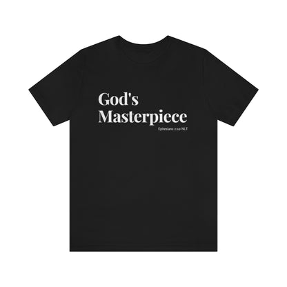 God's Masterpiece short sleeve tee shirt - The Urban Scent