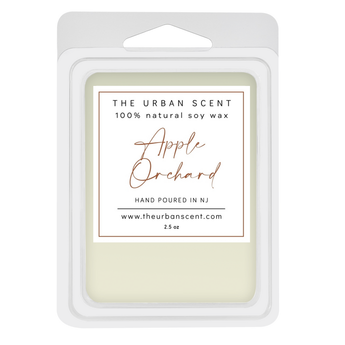 Apple Orchard scented soy wax melts , hand poured - The Urban Scent