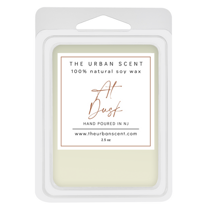 At Dusk scented soy scented wax melt, The Urban Scent