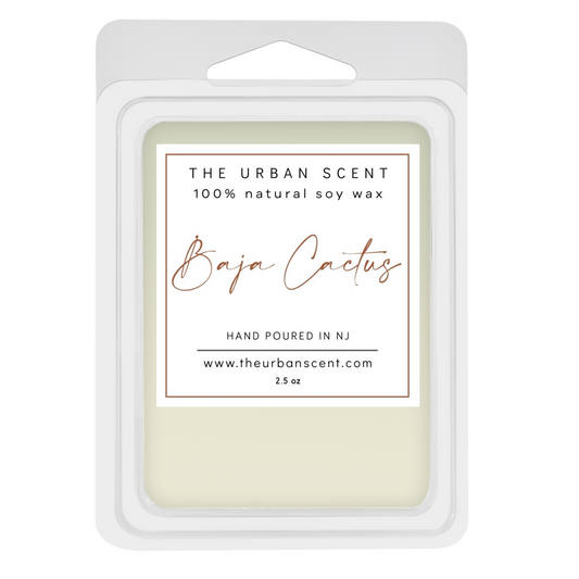 Baja Cactus  scented soy wax melts , hand poured - The Urban Scent