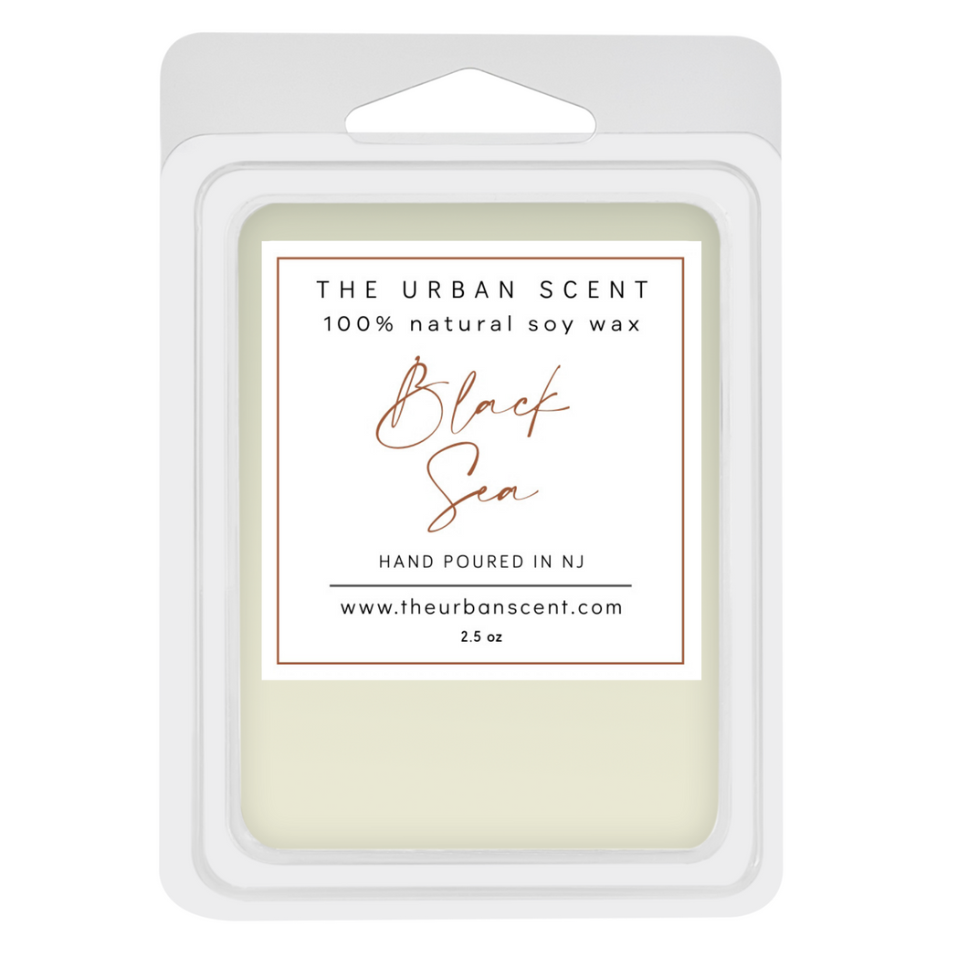 Black Sea scented soy wax melts , hand poured - The Urban Scent