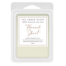Load image into Gallery viewer, Flannel Shirt scented soy wax melts , hand poured - The Urban Scent
