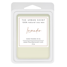 Load image into Gallery viewer, The Urban Scent 100% natural Lavender scented soy wax melts. 2.5 oz Hand poured in NJ
