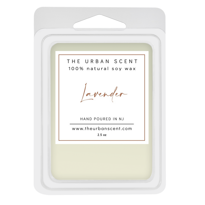 The Urban Scent 100% natural Lavender scented soy wax melts. 2.5 oz Hand poured in NJ