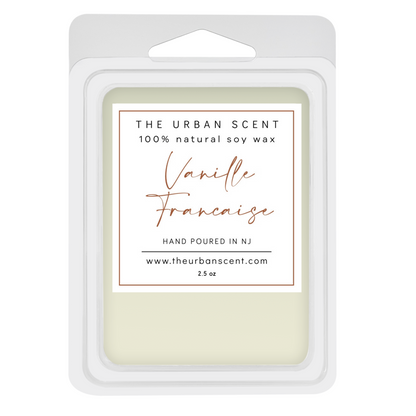 The Urban Scent 100% natural Vanille Française scented soy wax melts. 2.5 oz Hand poured in NJ
