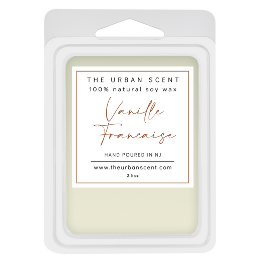 The Urban Scent 100% natural Vanille Française scented soy wax melts. 2.5 oz Hand poured in NJ