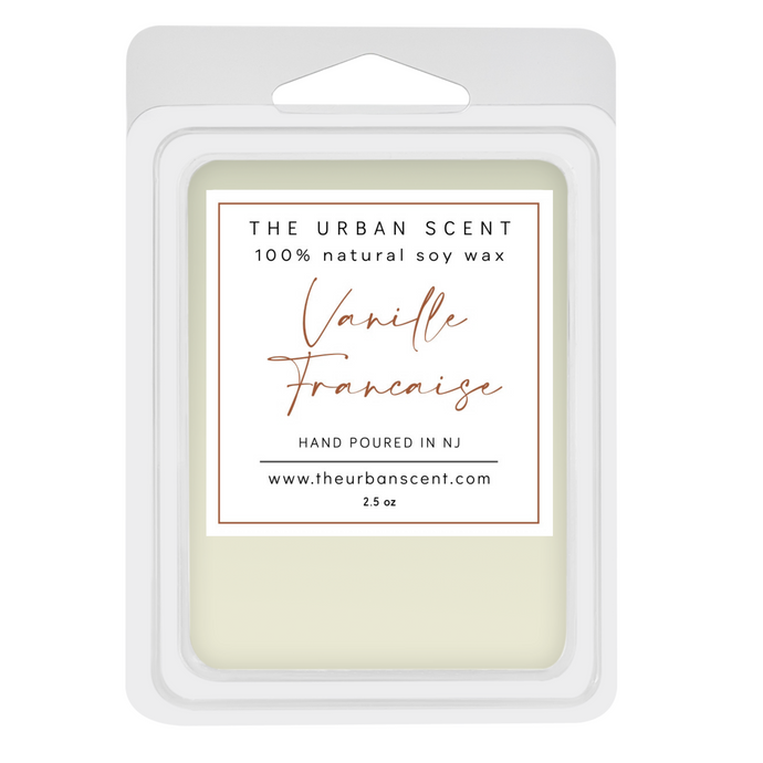 The Urban Scent 100% natural Vanille Française scented soy wax melts. 2.5 oz Hand poured in NJ