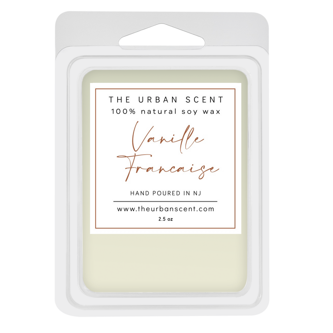 The Urban Scent 100% natural Vanille Française scented soy wax melts. 2.5 oz Hand poured in NJ