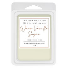 Load image into Gallery viewer, The Urban Scent 100% natural Warm Vanilla Sugar scented soy wax melts. 2.5 oz Hand poured in NJ
