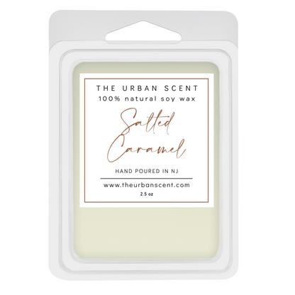 Salted Caramel soy wax melts by The Urban Scent