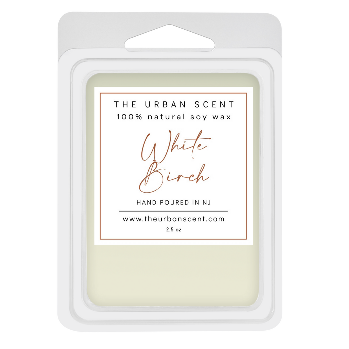 White Birch soy wax melts by The Urban Scent